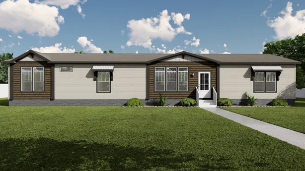 Manufactured home exterior